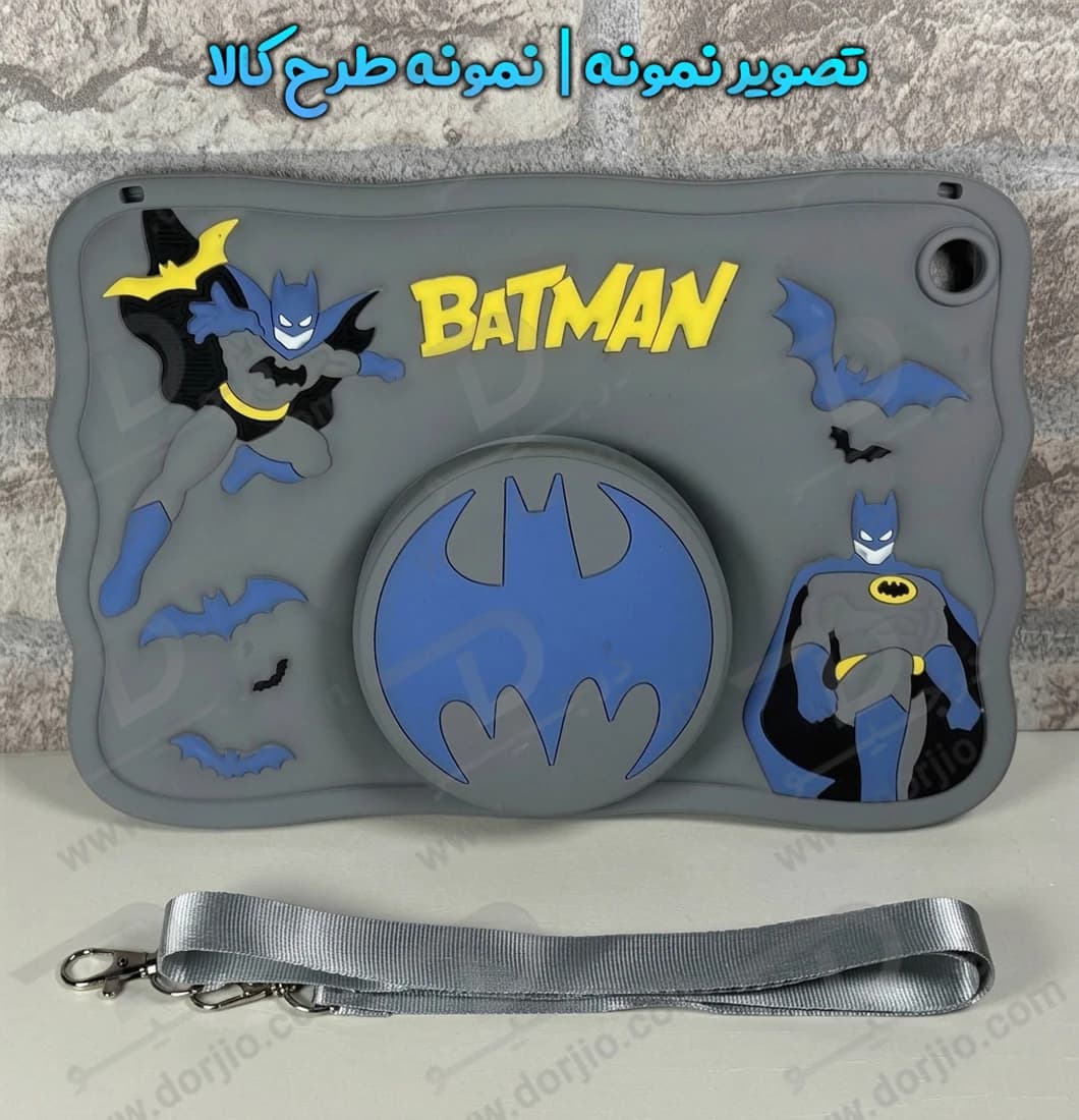 قاب سیلیکونی فانتزی تبلت Samsung S6 Lite ( P610-P615 ) | طرح بتمن Batman — تصویر ۴