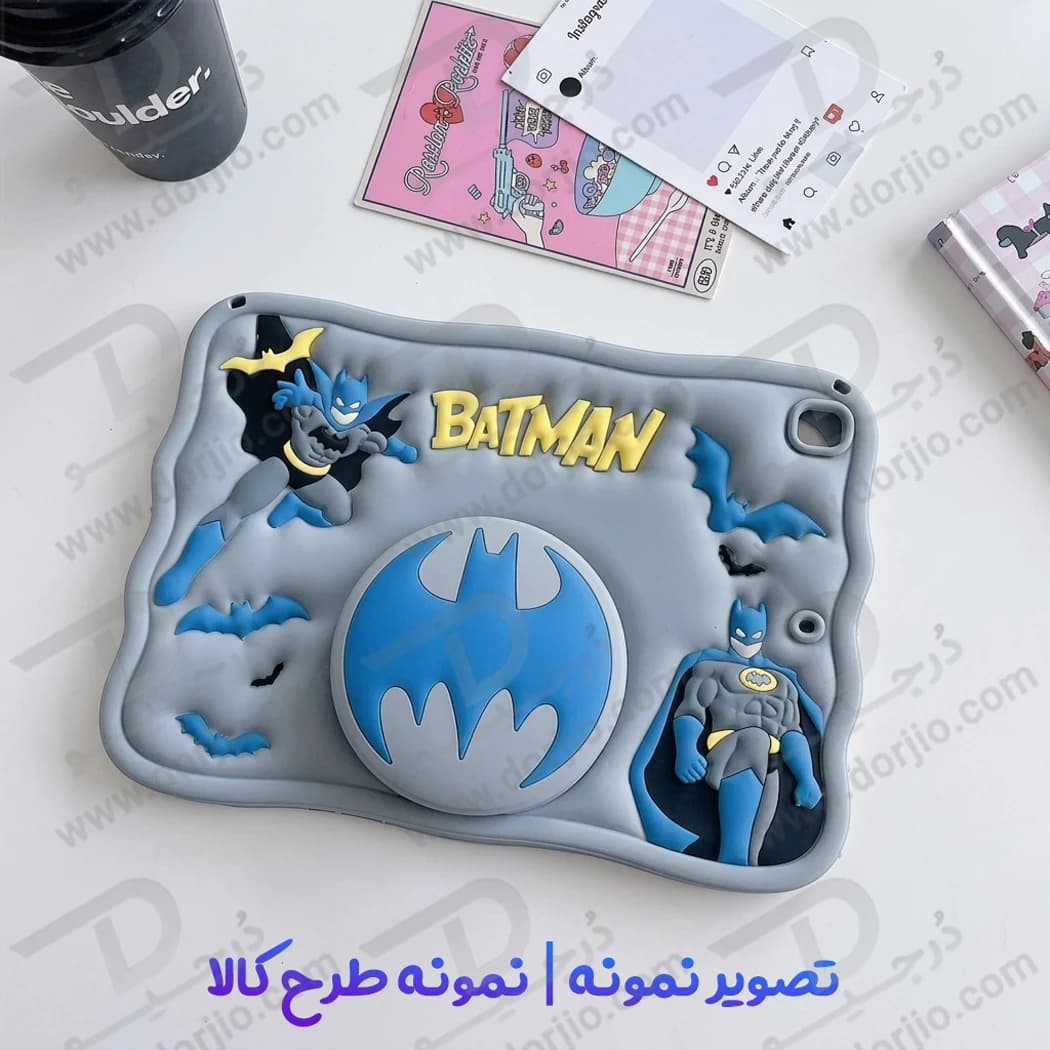 قاب سیلیکونی فانتزی تبلت Samsung S6 Lite ( P610-P615 ) | طرح بتمن Batman — تصویر ۳