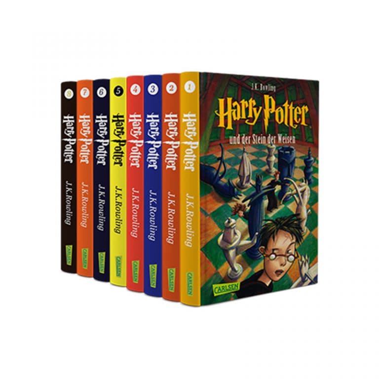 Harry Potter German مجموعه 8 جلدی هری پاتر آلمانی