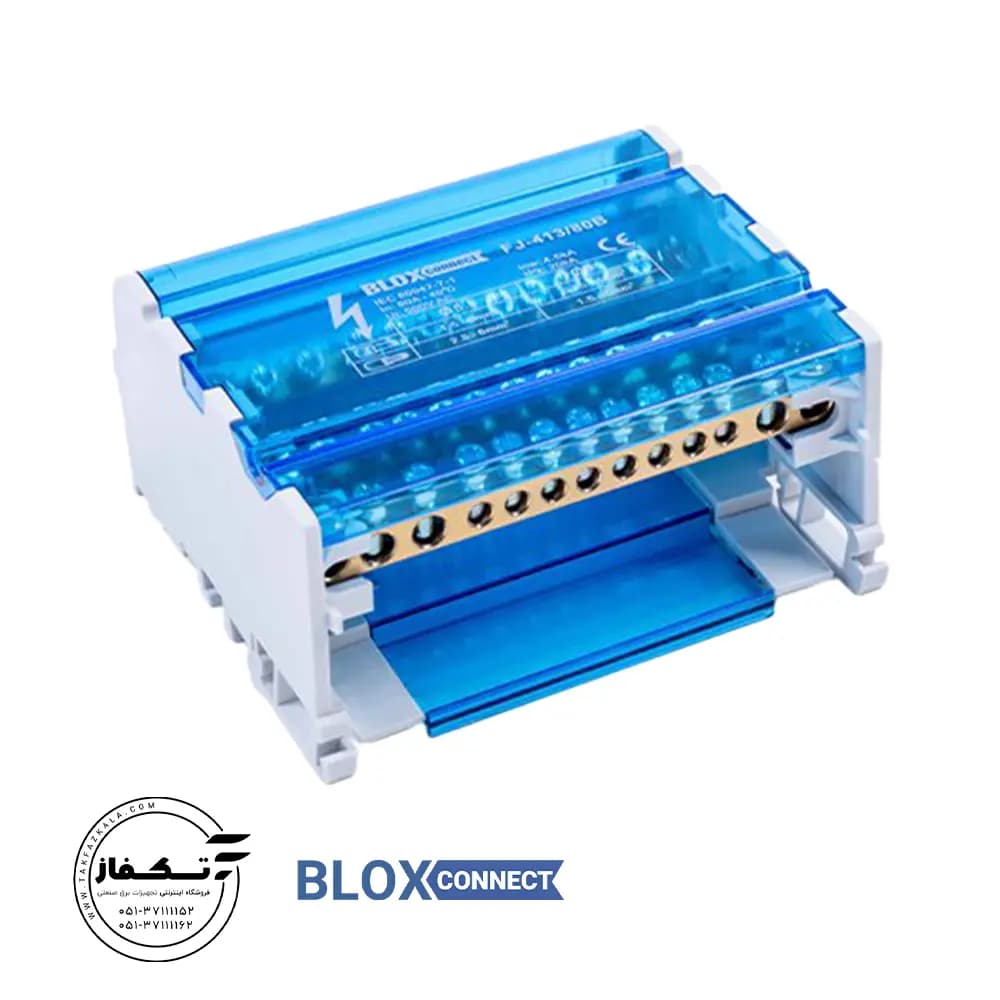 ترمینال توزیع چهار پل 80 آمپر FJ-413/80B بلاکس