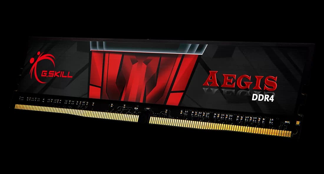 رم جی اسکیل G.Skill Aegis DDR4 8GB 2400MHz CL17 دست دوم