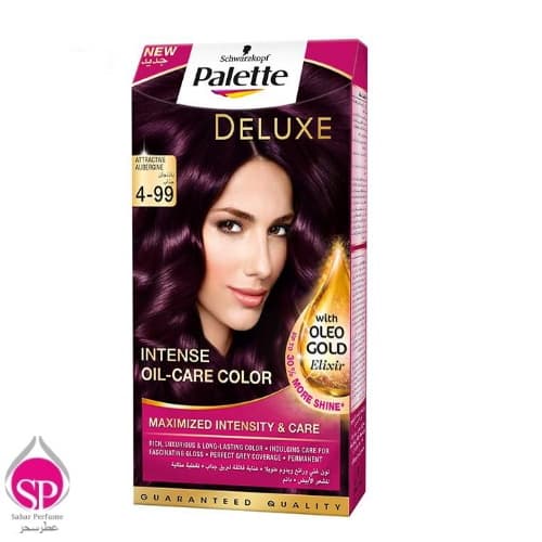 کیت رنگ مو پلت سری Deluxe مدل Golden Gloss Mocca شماره 99-4