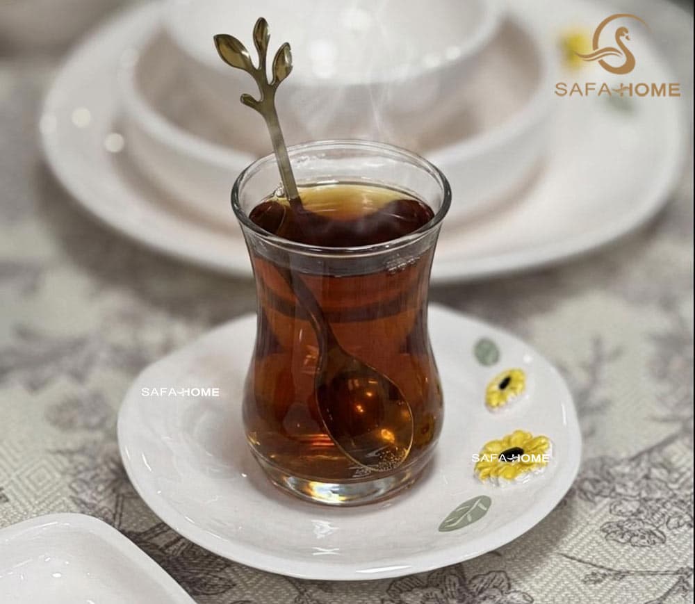 سرویس صبحانه خوری دوژان طرح بابونه 25 پارچه — تصویر ۵