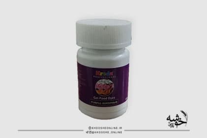 رنگ ژله ای مشکی kreda