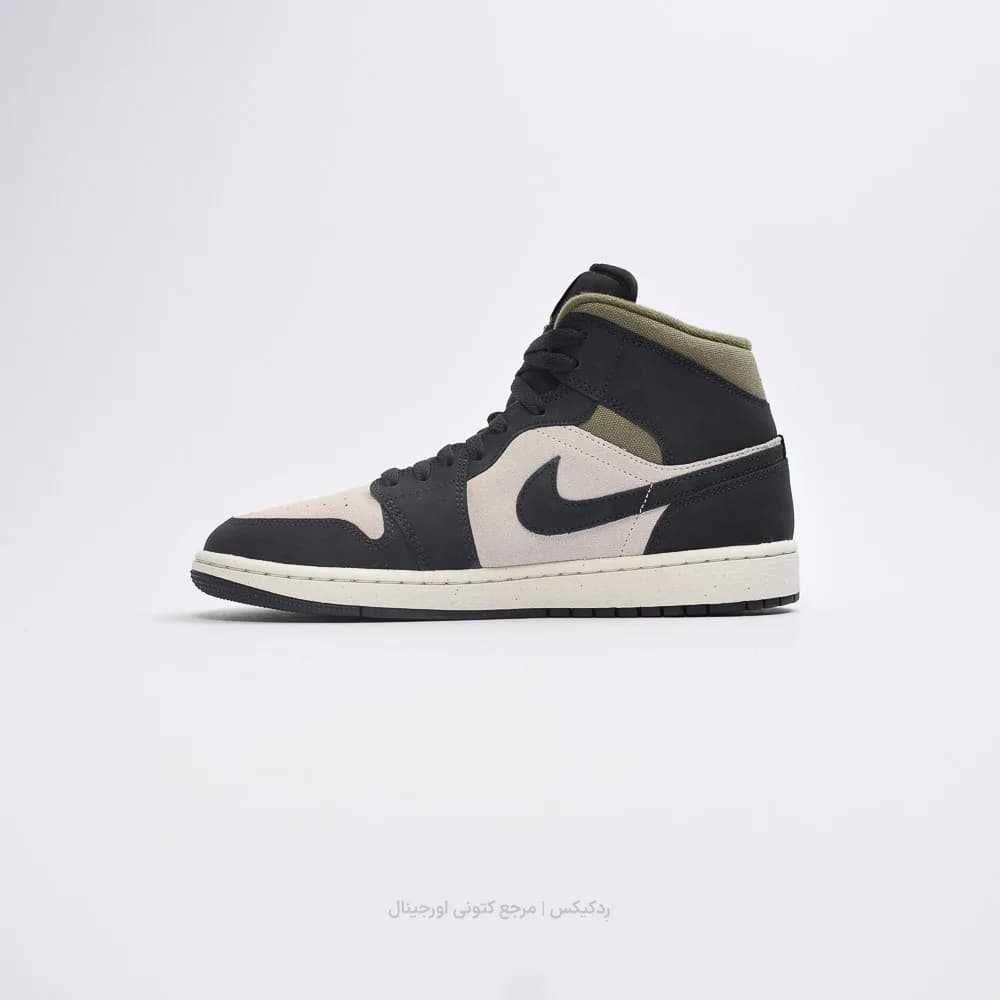 کتونی Nike مدل Air Jordan 1 Mid SE Off Noir – HV4091-102 — تصویر ۲