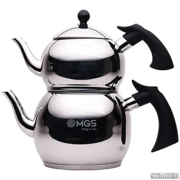کتری قوری (MGS) ام جی اس 2.2 لیتری لوله دار دسته کد K41019