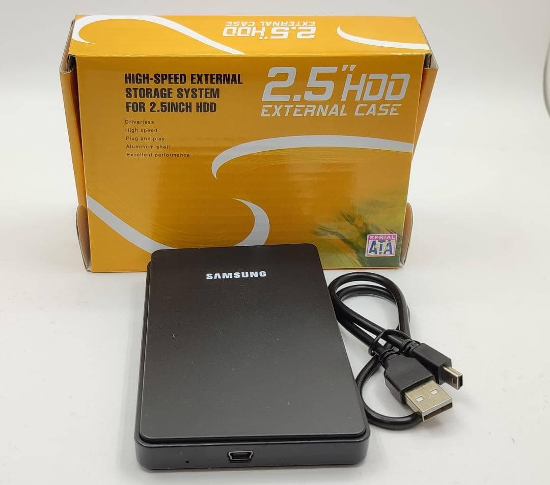 باکس هارد 2.5 اینچ USB 2.0 به همراه کابل — تصویر ۲