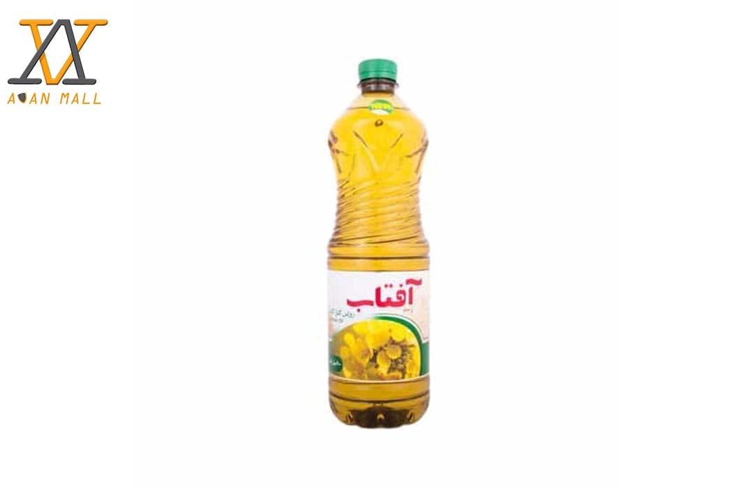 روغن سرخ کردنی 1 لیتری آفتاب در کارتن 12 عددی — تصویر ۳