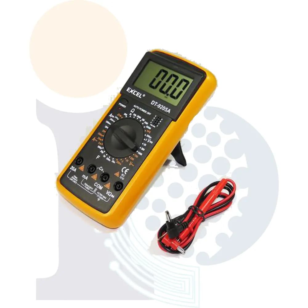 مولتی متر دیجیتال EXCEL DT-9205A