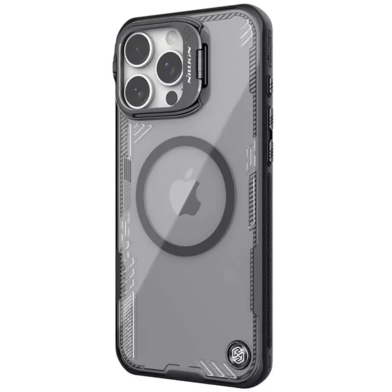 قاب شفاف مگنتی گوشی آیفون 16 پرو مکس نیلکین Iceblade Prop Frame version Magnetic — تصویر ۸