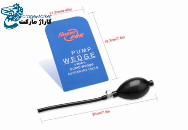 بالشتک بادی صافکاری سه عددی سوپر پی دی آر مدل Super Pdr Three Pack Air Pump Wedge — تصویر ۳