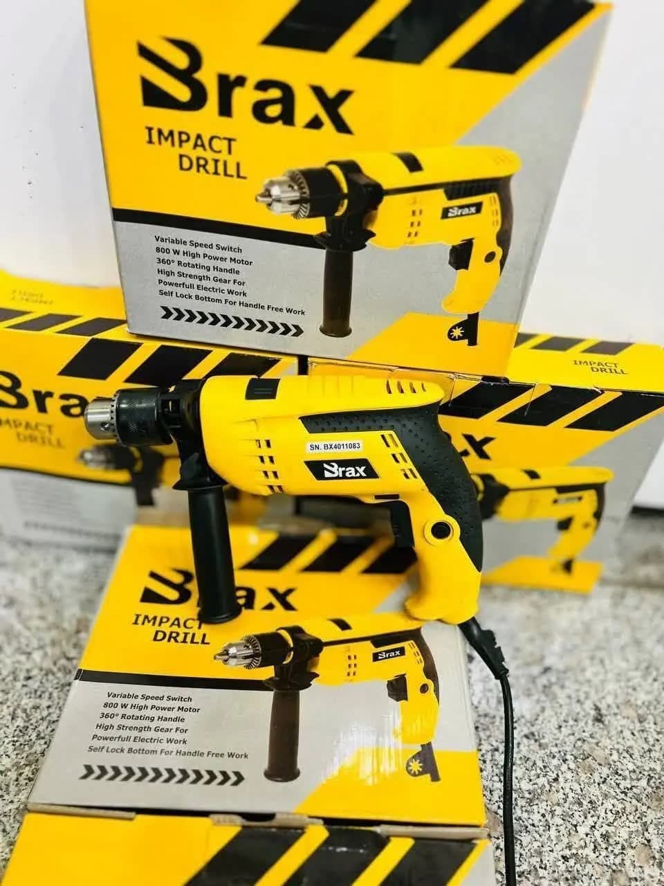 دریل 13 چکشی دیمر دار براکس BRAX مدل B1
