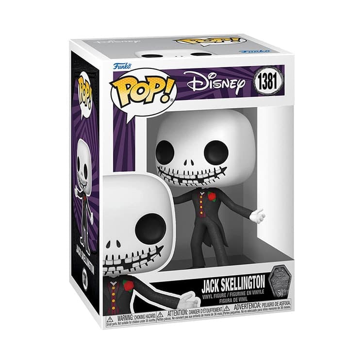 فیگور فانکو پاپ طرح Disney Jack Skellington – کد 1381 — تصویر ۲