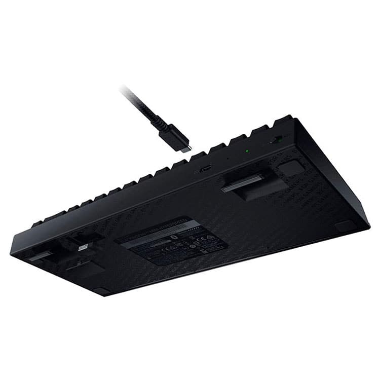 کیبورد بی سیم گیمینگ Razer BlackWidow V3 Mini – سوئیچ زرد — تصویر ۵