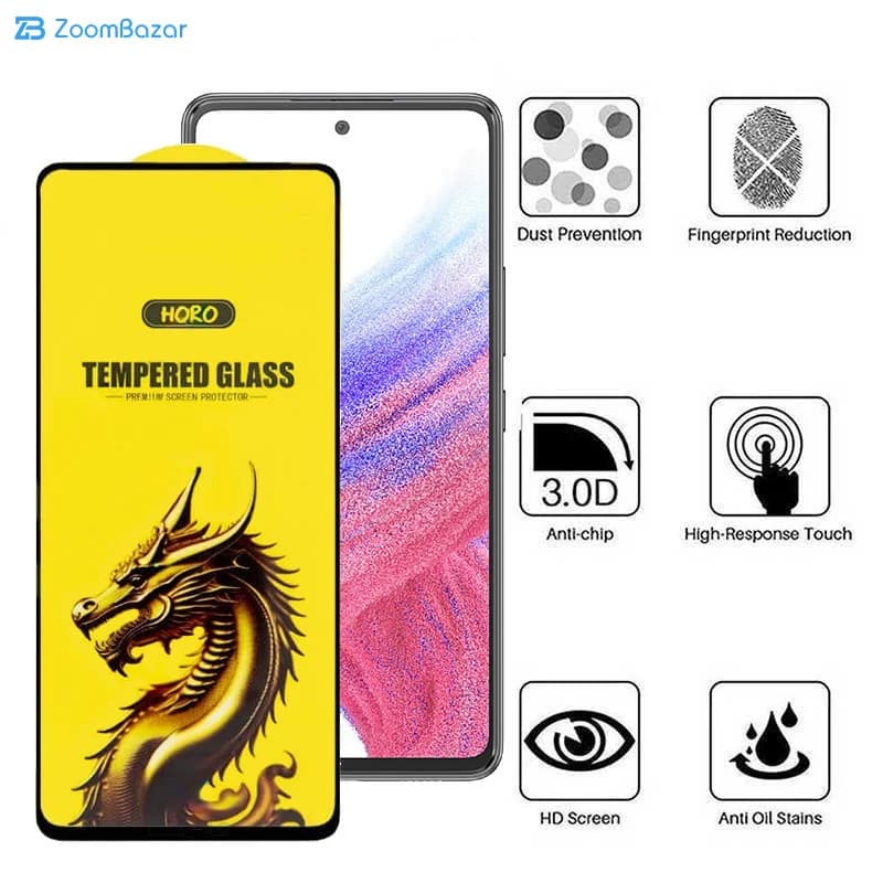 گلس اپیکوی مدل Golden Dragon مناسب برای گوشی موبایل سامسونگ Galaxy A53 5G/A52s 5G/A52 5G/A51 4G/5G — تصویر ۱۲
