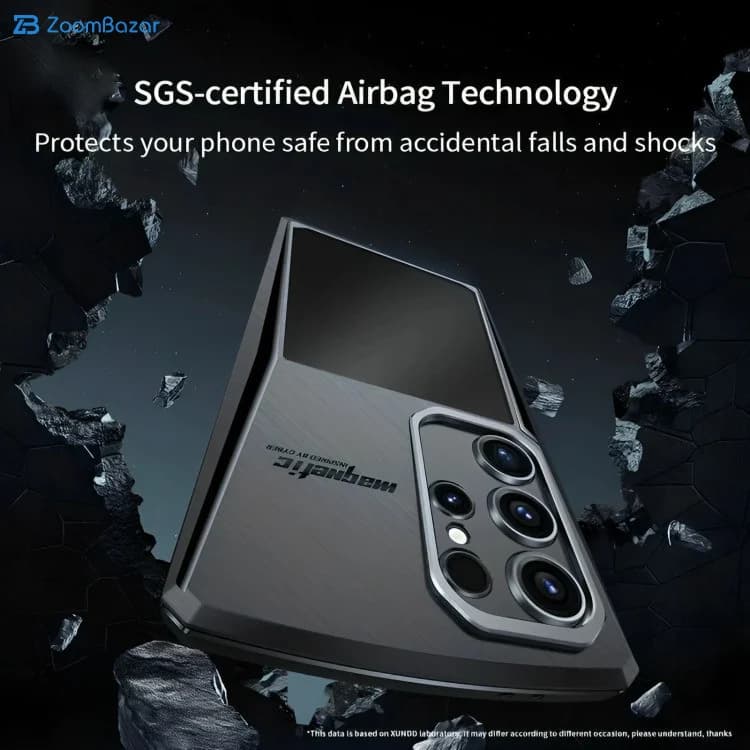 کاور ژاند مدل Cyber مناسب برای گوشی موبایل سامسونگ Galaxy S24 Ultra — تصویر ۱۲
