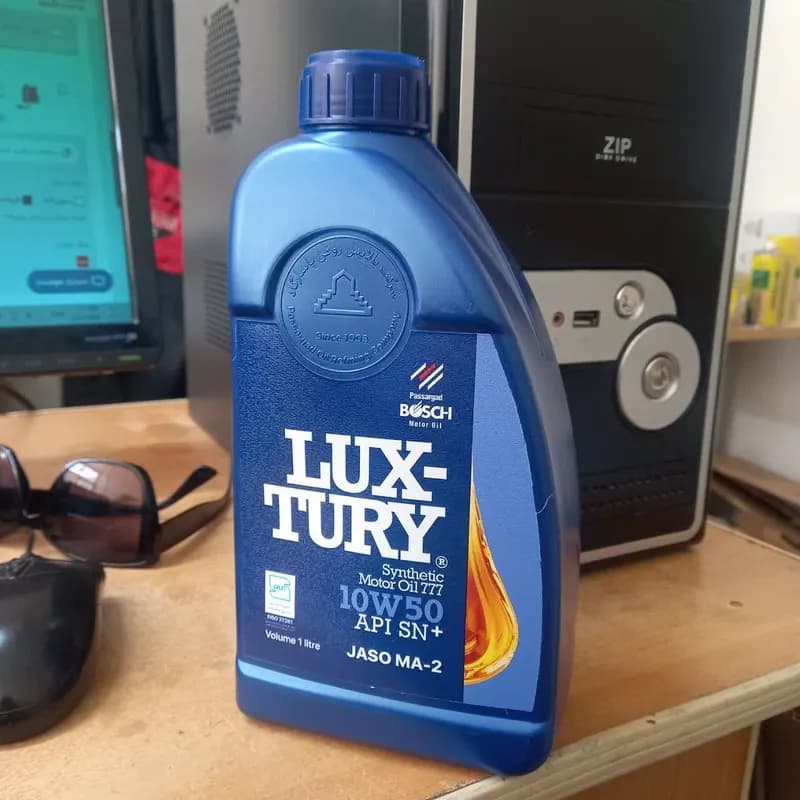 روغن موتور سیکلت تمام سنتتیک بوش مدل SN Plus 10W50 حجم 1 لیتر — تصویر ۳
