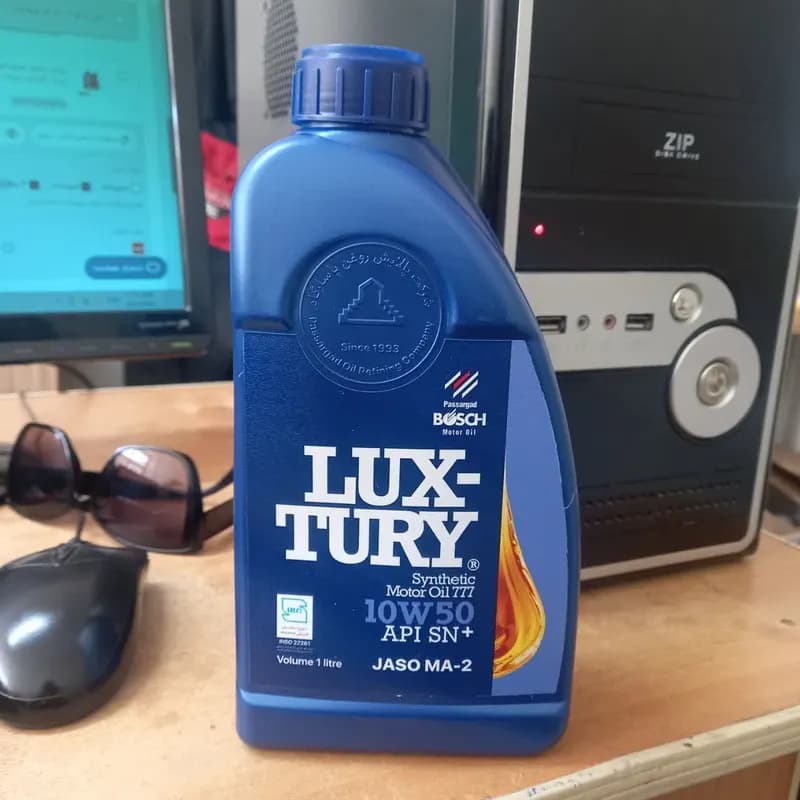 روغن موتور سیکلت تمام سنتتیک بوش مدل SN Plus 10W50 حجم 1 لیتر — تصویر ۴