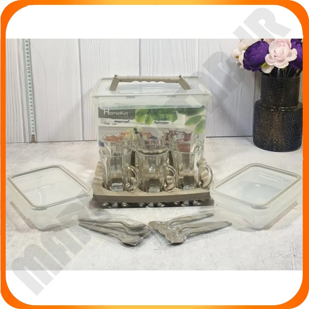سرویس چایخوری 3498 دلنار 6 نفره موکا هوم کت (4)-فروش — تصویر ۲