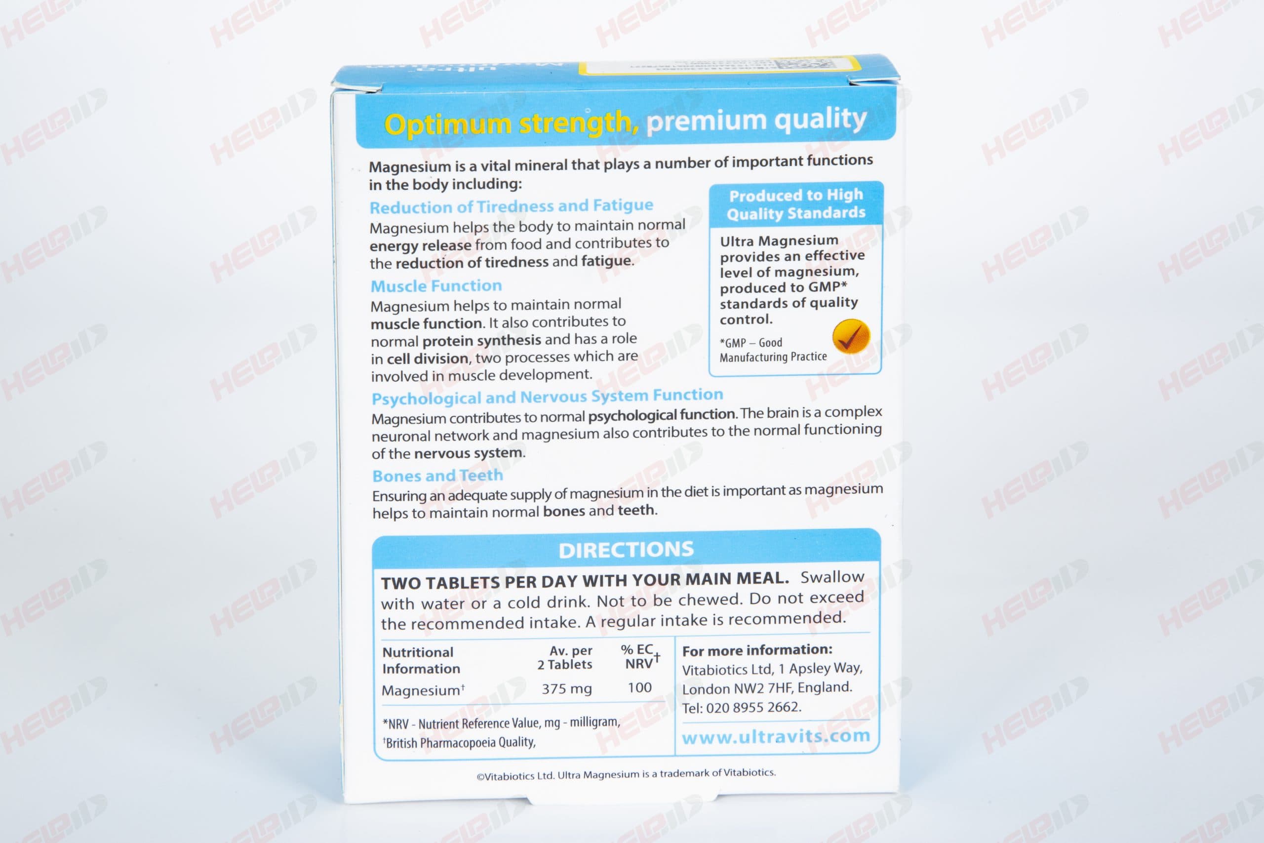 قرص اولترا منیزیم ویتابیوتیکس به همراه شربت آسماویت — تصویر ۲