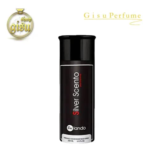 اسپری بدن بایلندو سیلور سنت(Bailando Silver Scento Body Spray)-حجم 200 میل