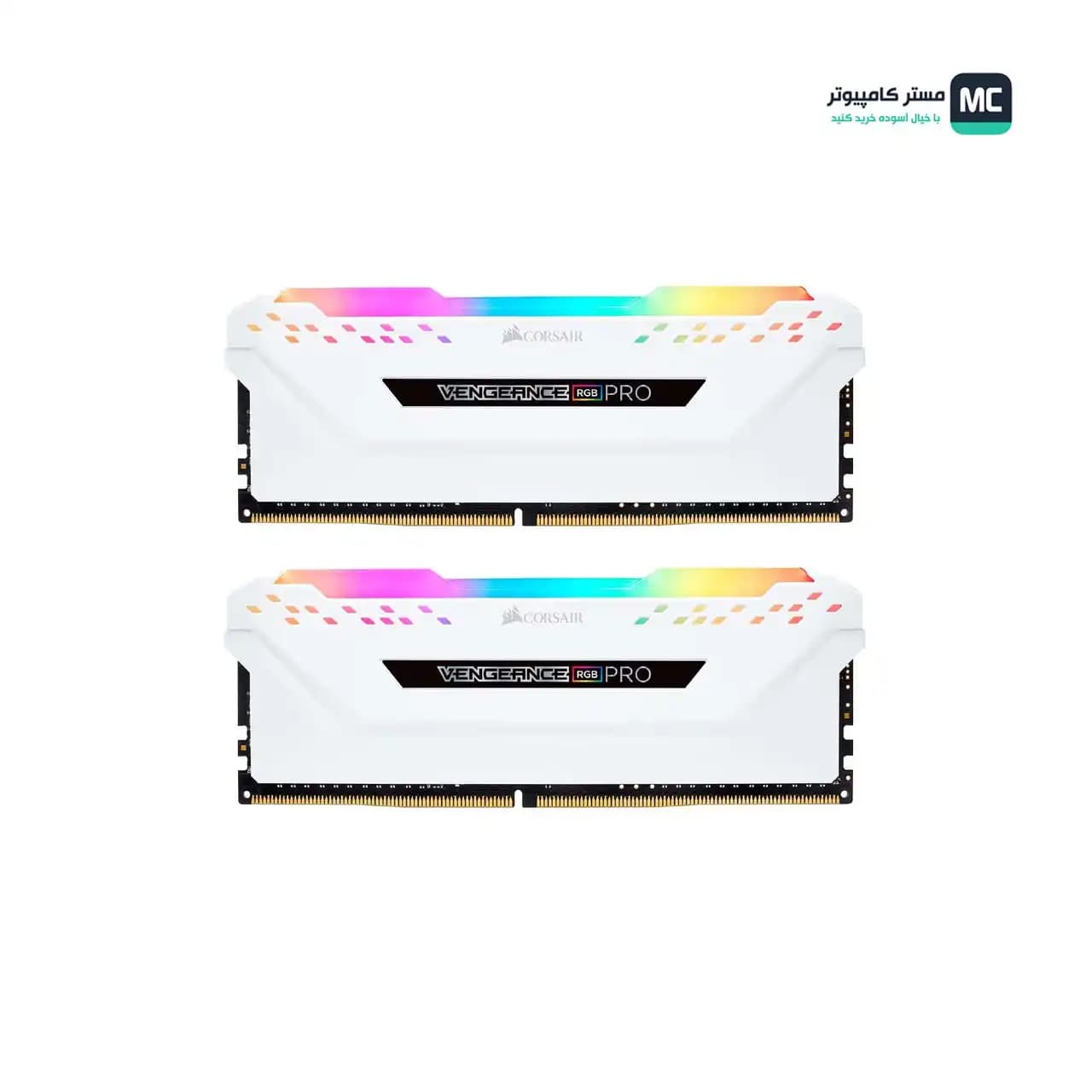 رم کامپیوتر کورسیر VENGEANCE RGB PRO 16GB 8GBx2 3200MHz CL16 DUAL — تصویر ۷