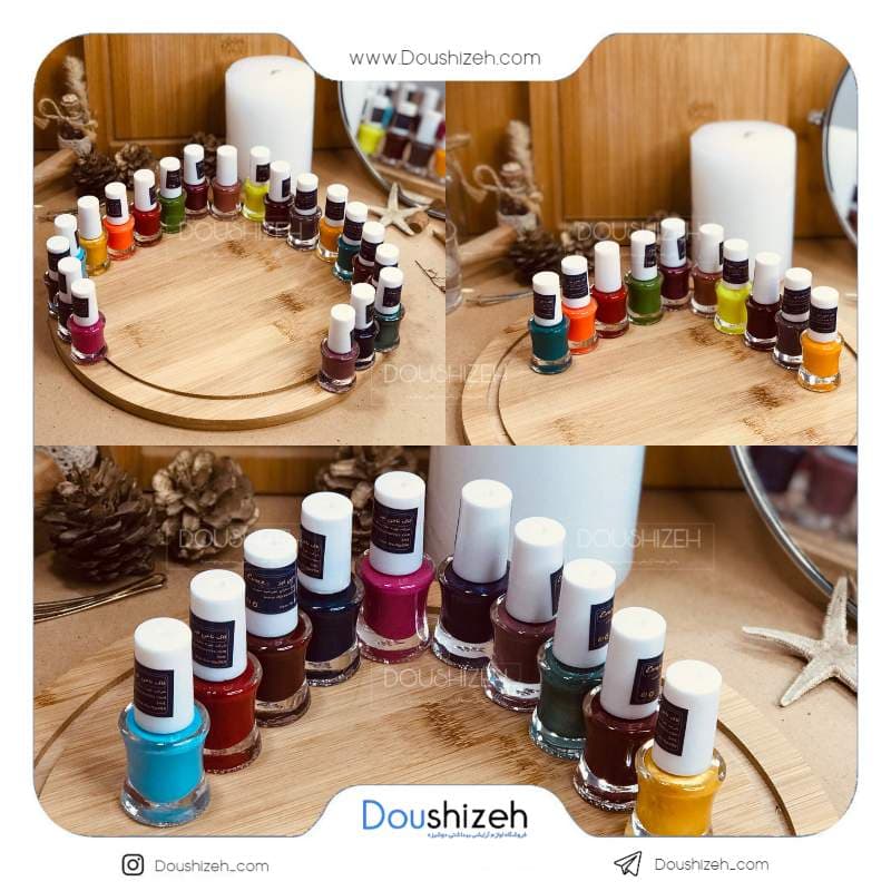 لاک ناخن رنگی طرح جدید HAPPY NAILS — تصویر ۲