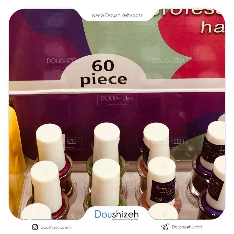لاک ناخن رنگی طرح جدید HAPPY NAILS — تصویر ۶