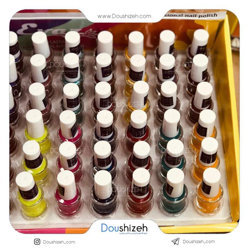 لاک ناخن رنگی طرح جدید HAPPY NAILS — تصویر ۴