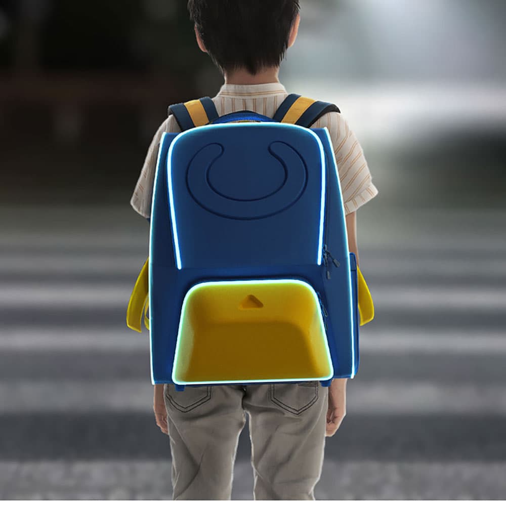 کوله پشتی مدرسه ضدباکتری UBOT-UB007 Antibacterial Decompression Spine Protection Schoolbag Pro — تصویر ۶