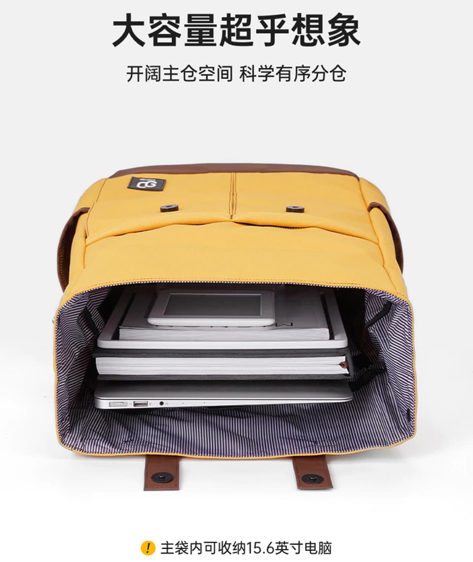 کوله پشتی ویتالیتی کژوال دانشگاهی شیائومی 90GO College Vitality Casual Backpack — تصویر ۴