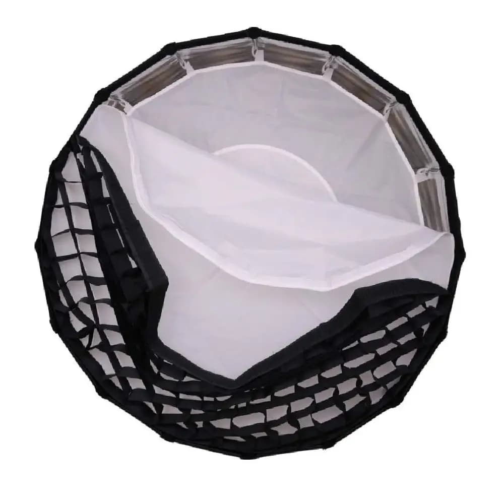 سافت باکس پارابولیک NiceFoto Parabolic Soft Box LED 60cm — تصویر ۴