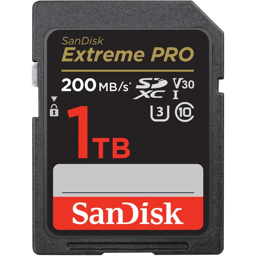 کارت حافظه SANDISK SD 1TB 200M EX PRO