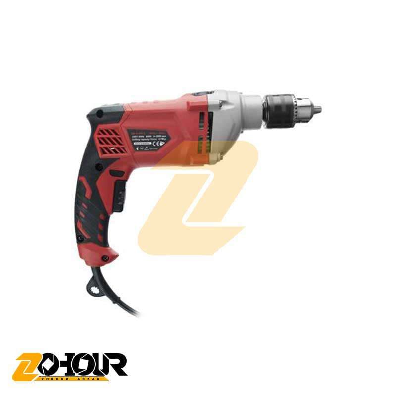 دریل چکشی 13 ملیمتری نیم گیربکسی محک مدل Mahak DM-13/850S — تصویر ۲