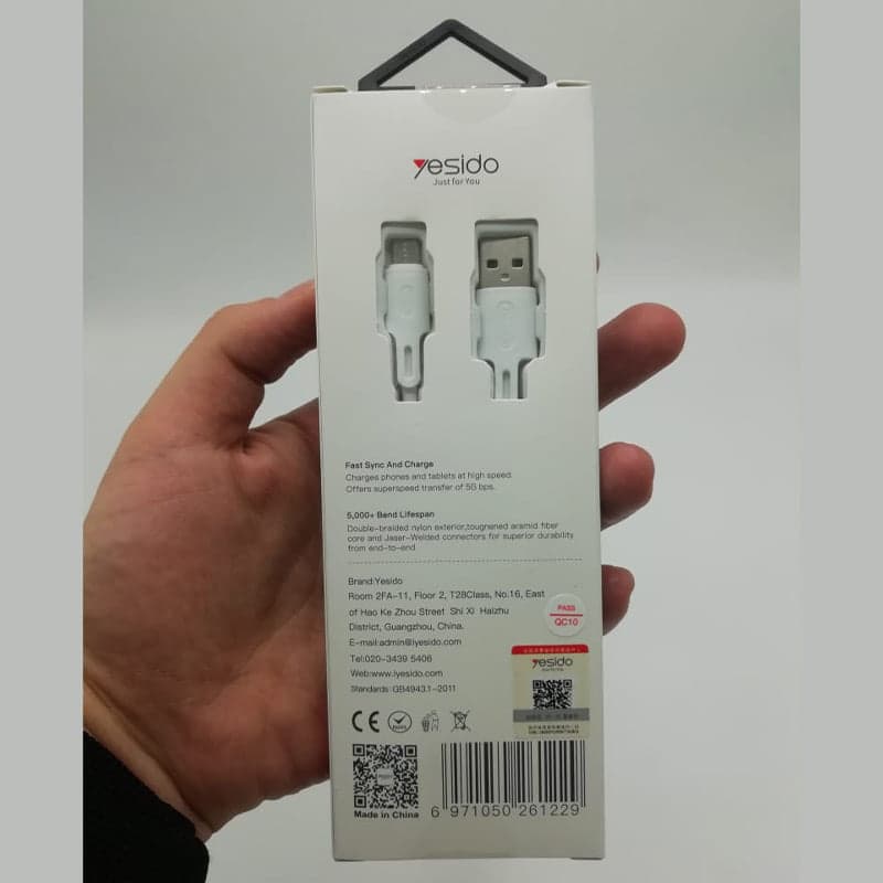 کابل میکرو یسیدو مدل YESIDO CA19 Micro — تصویر ۴