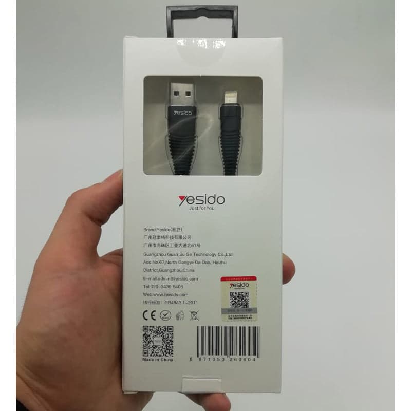 کابل آیفون یسیدو مدل YESIDO CA12 Lightning — تصویر ۵