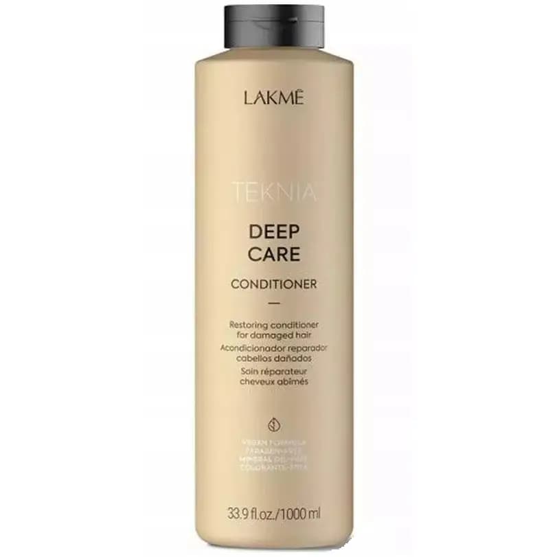 نرم کننده و آبرسان عمیق ساختمان مو لاکمه مدل Deep Care حجم 1000میل