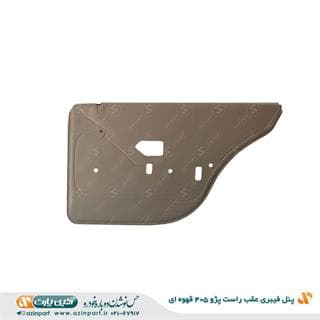 رودری پژو 405 قدیم قهوه ای عقب راست — تصویر ۲