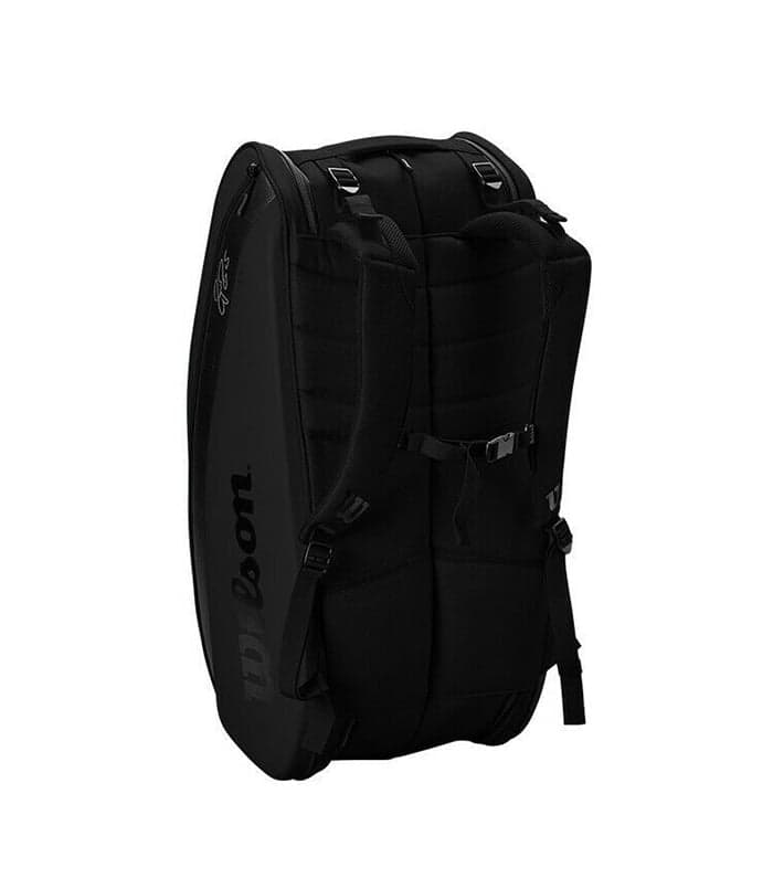 ساک تنیس ویلسون Federer DNA 12 Pack Bag Black 2020 — تصویر ۲