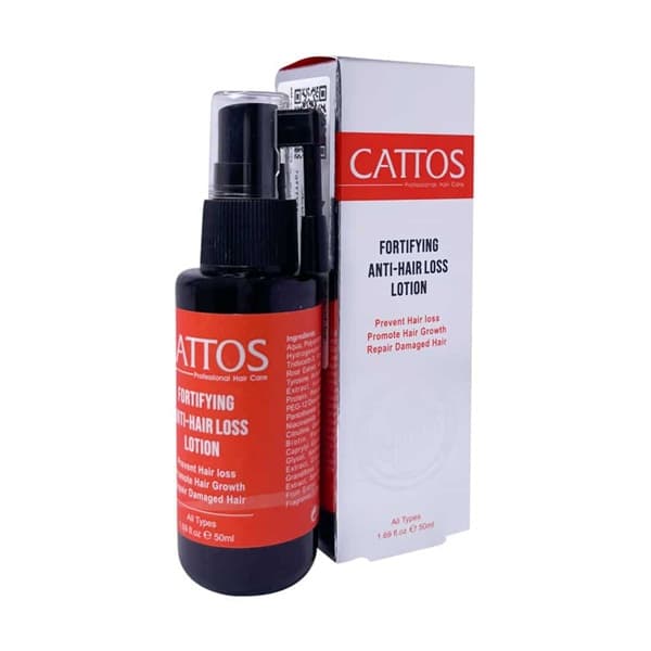 تونیک ضد ریزش کاتوس مناسب برای انواع مو ۵۰ میلی لیتر | Cattos Fortifying Anti-Hair Loss Lotion 50 ml