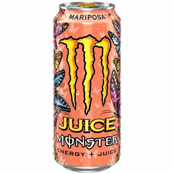 نوشیدنی انرژی زا مانستر Monster مدل Mariposa حجم 500 میل — تصویر ۳