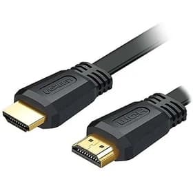 کابل تصویر HDMI نسخه ۲.۰ (برند UGREEN – مدل ED015 – کد 70159 – طول ۲ متر – مشکی فلت – گارانتی ۱۸ ماهه پایا ارتباط) (روکش فلت مشکی PVC)