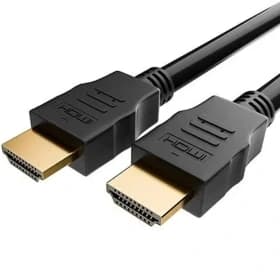 کابل تصویر HDMI نسخه ۲.۰ (برند HAVIT – مدل HVC-X93-1.8M-BK – طول ۱.۸ متر – مشکی – گارانتی ۱۸ ماهه استارتک) (روکش گرد مشکی PVC)