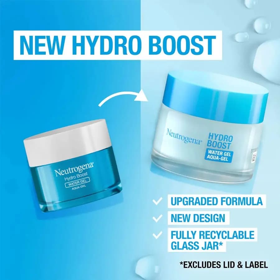 ژل آبرسان پوست نرمال تا مخلتط Hydro Boost نوتروژینا 50ml — تصویر ۲