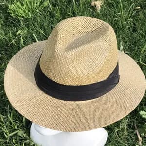 کلاه شاپوی پاناما حصیری بژ سان لایت Sun light Panama Beige 113349309