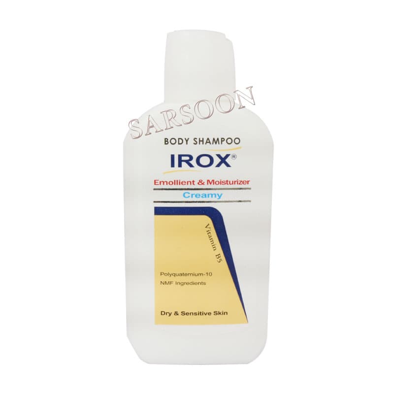 شامپو بدن کرمی ایروکس مناسب پوست های خشک و حساس ۲۰۰ میلی لیتر Irox Body Shampoo for dry and sensitive skin — تصویر ۲