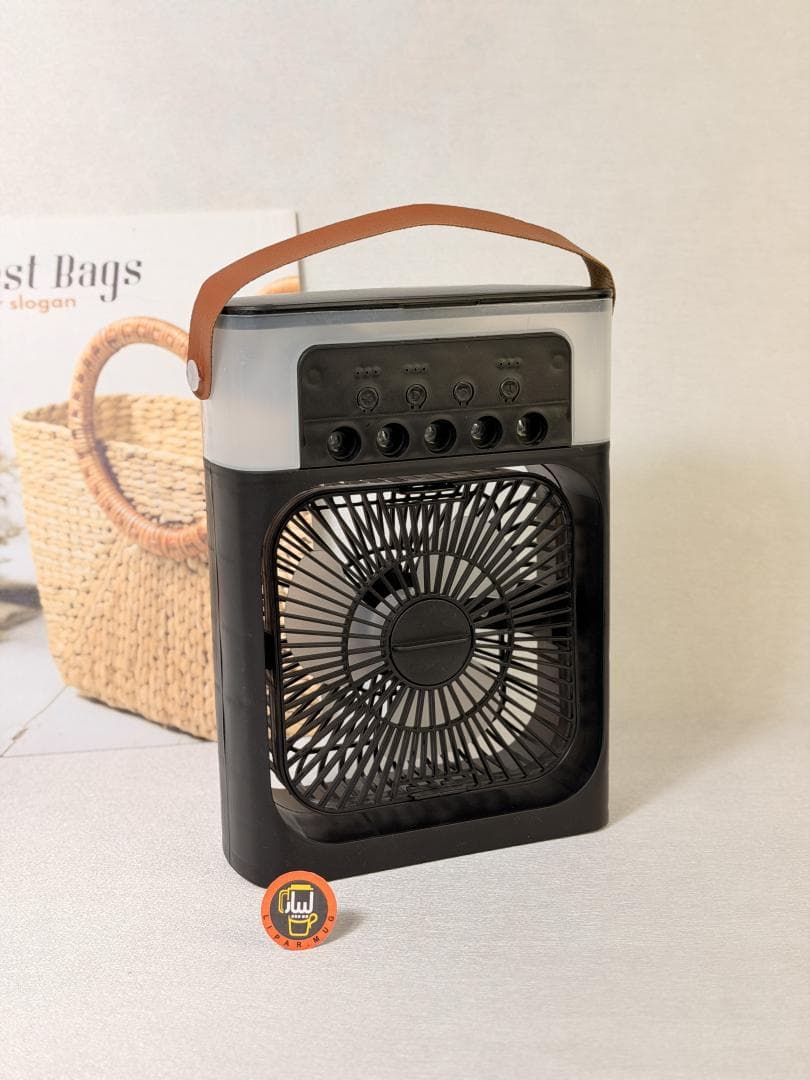 پنکه رومیزی مه پاش تایمر دار AIR COOLER FANکد 7422 — تصویر ۴