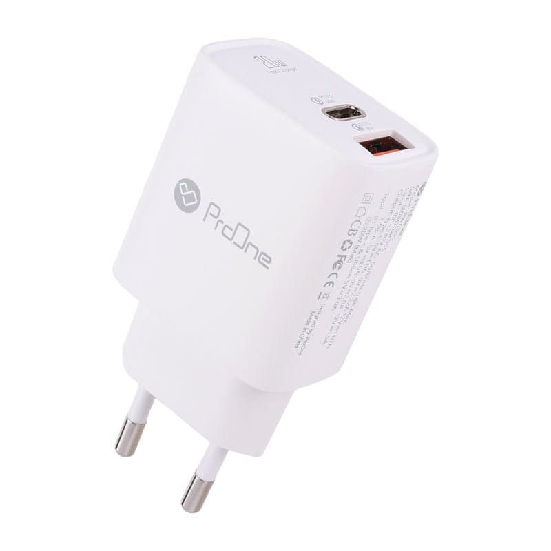 شارژر دیواری 20 وات پرووان PWC555 QC3.0 PD3.0 3A — تصویر ۲