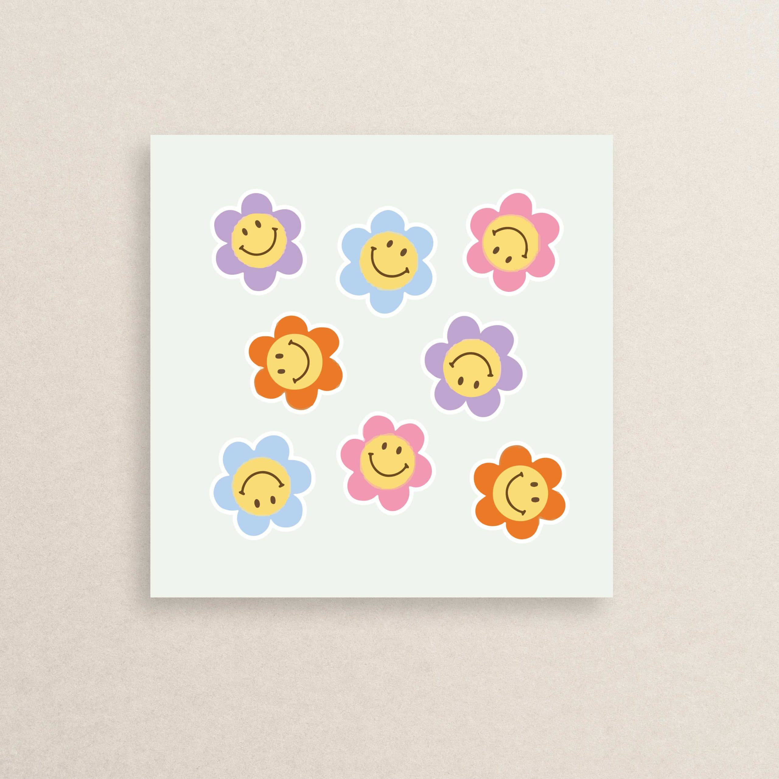 پک استیکر 9 تایی ایموجی – گل 19 | Flower Emoji Sticker pack 19