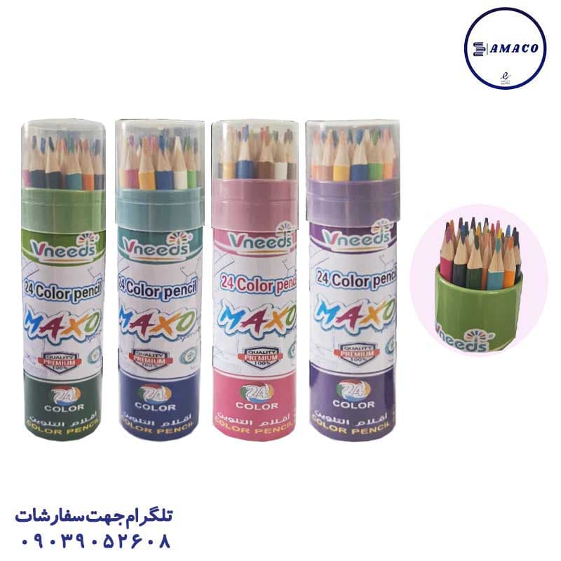 ونیدز – مداد رنگی 24 استوانه